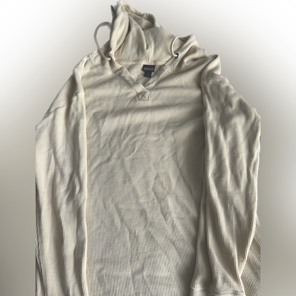 NWOT PATAGONIA WAFFLE KNIT TUNIC HOODIE 🌿
